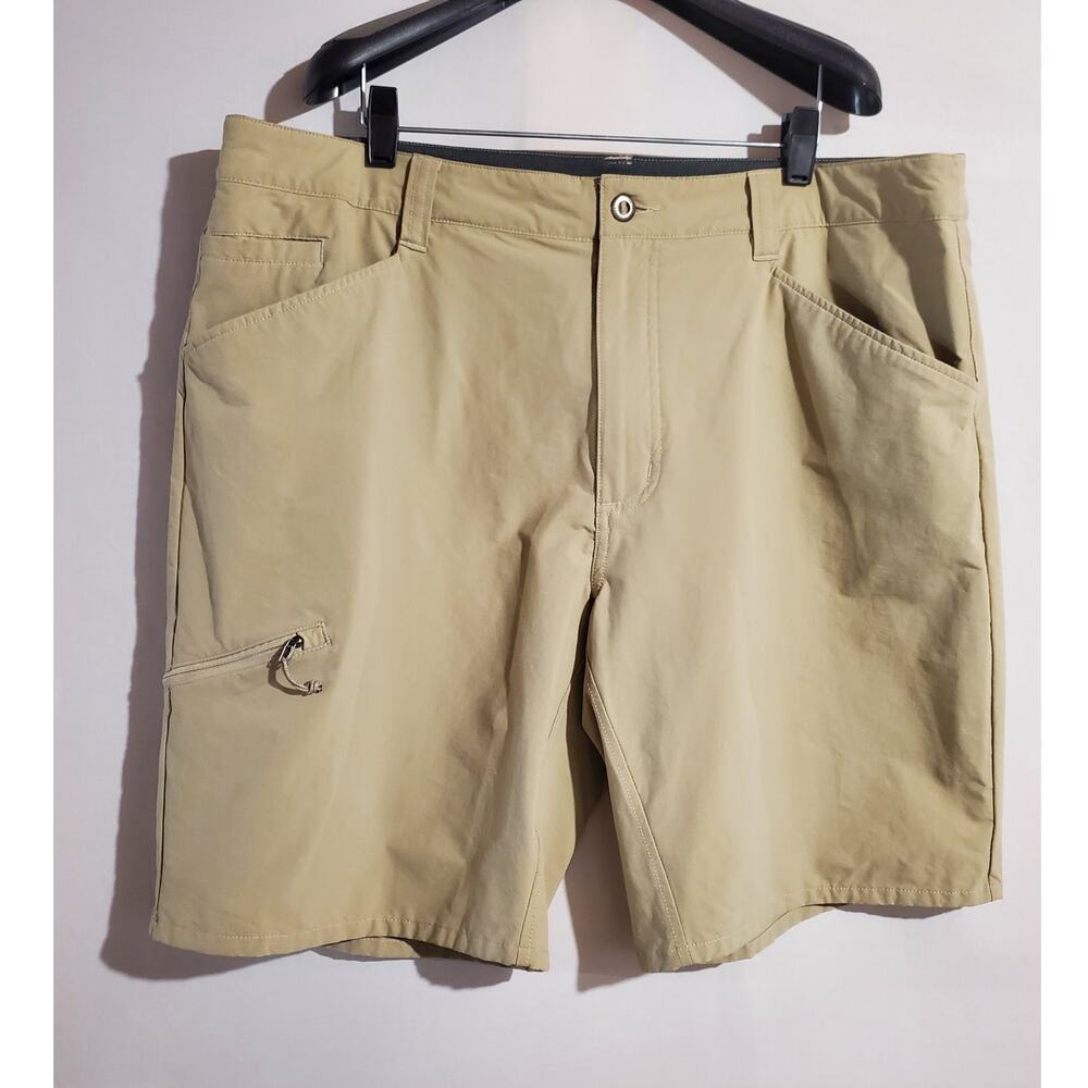 Patagonia Mens Quandary 10" Hiking Shorts Size 40 Beige Active Outdoors Gorpcore